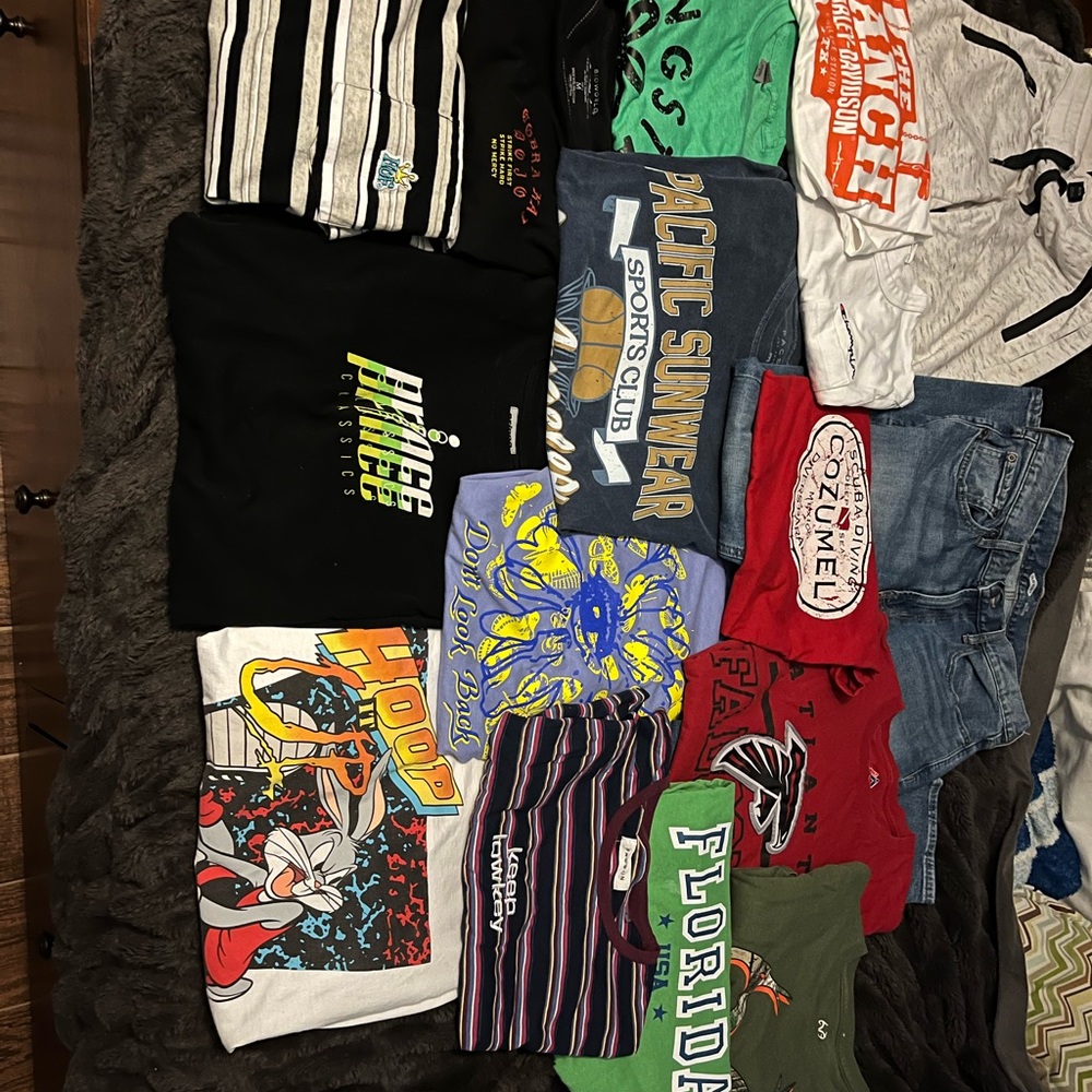Mens t shirts clothing
